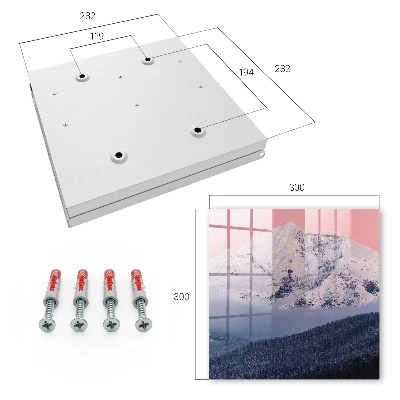 Winter peak Key box for wall
