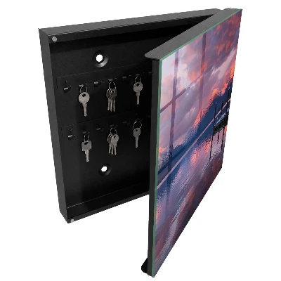 Lake mountains Wall mounted key box