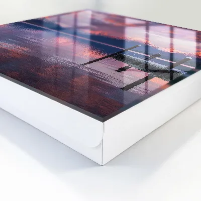 Lake mountains Wall mounted key box