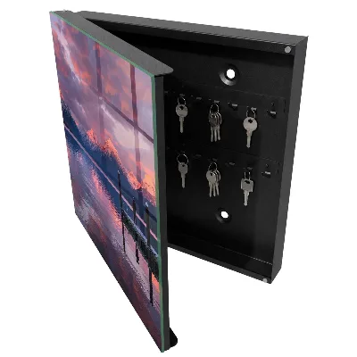 Lake mountains Wall mounted key box