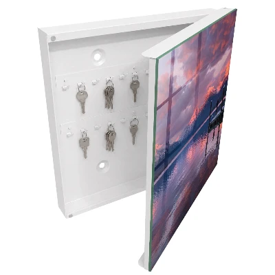 Lake mountains Wall mounted key box