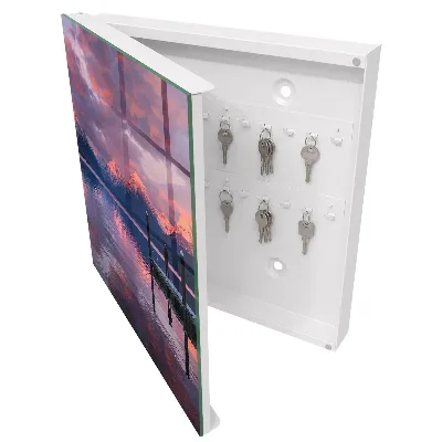Lake mountains Wall mounted key box