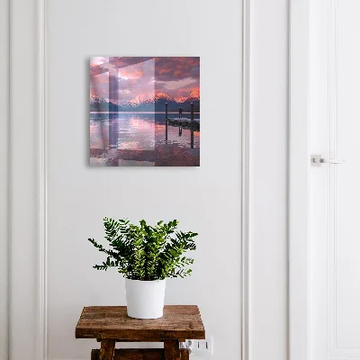 Lake mountains Wall mounted key box