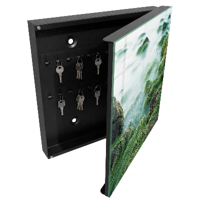 Green waves Wall mounted key box