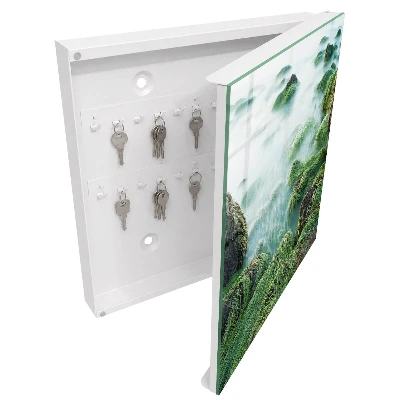 Green waves Wall mounted key box