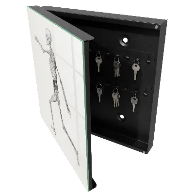 Skeleton movement Key cabinet