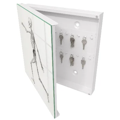 Skeleton movement Key cabinet