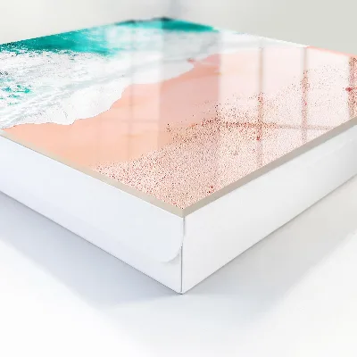 Ocean and beach Key box for wall