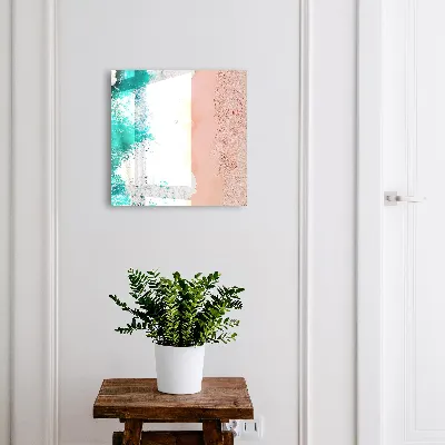 Ocean and beach Key box for wall
