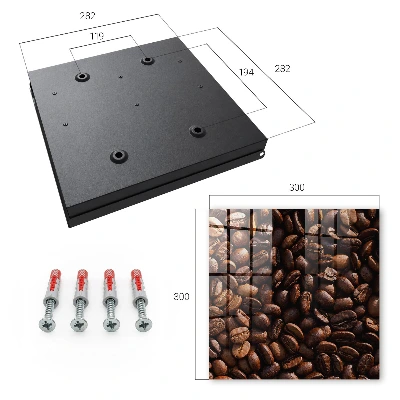 Aromatic coffee Wall mounted key box