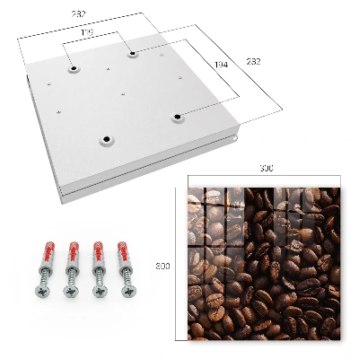 Aromatic coffee Wall mounted key box