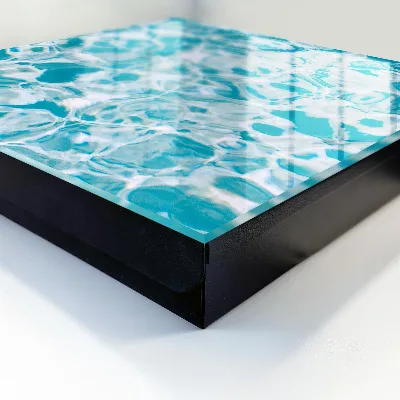 Water swirls Key box for wall