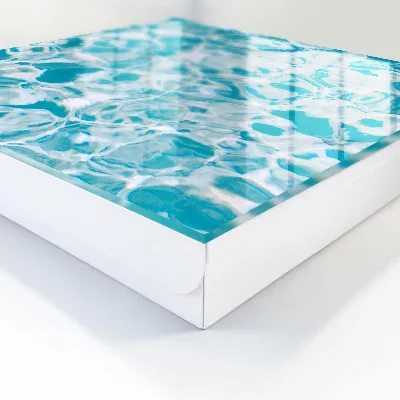 Water swirls Key box for wall
