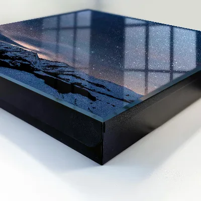 Mountain night Wall mounted key box