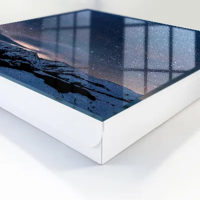 Mountain night Wall mounted key box
