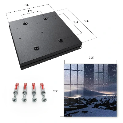 Night mountains Key cabinet