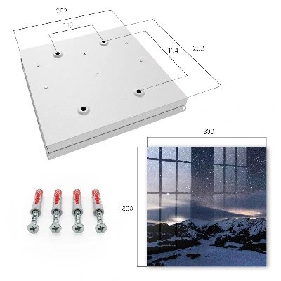 Night mountains Key cabinet
