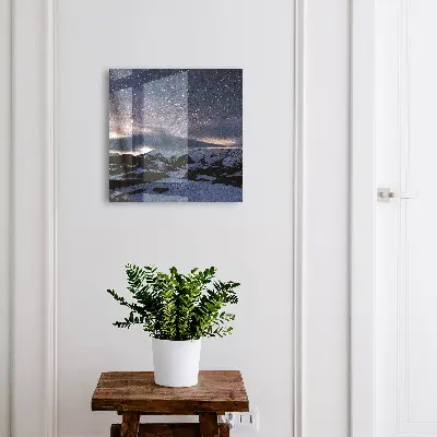Night mountains Key cabinet