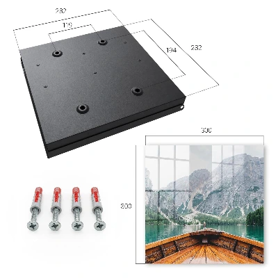 Mountain sailing Key box for wall
