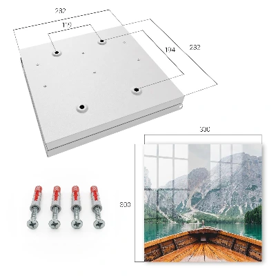 Mountain sailing Key box for wall