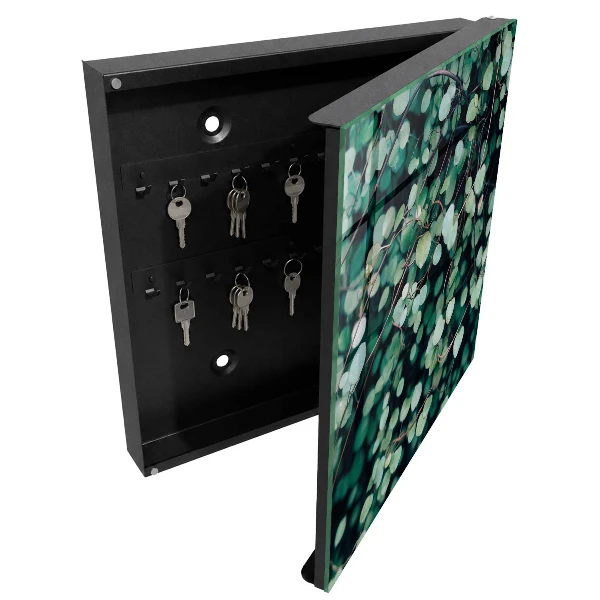 Green leaves Wall mounted key box