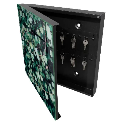Green leaves Wall mounted key box
