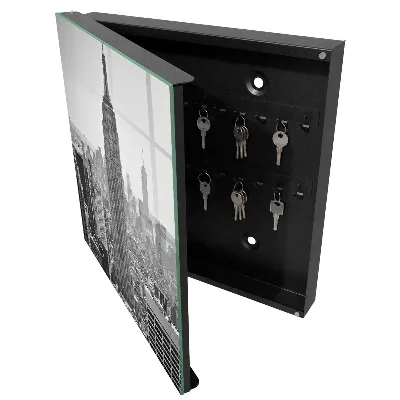 City panorama Wall mounted key box