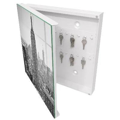 City panorama Wall mounted key box