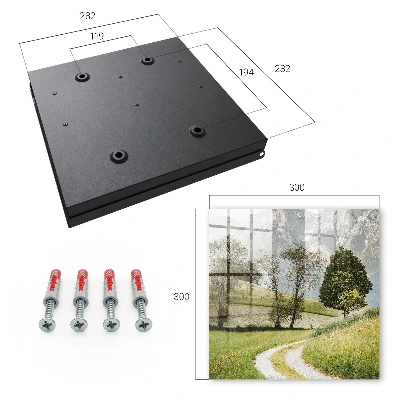 Mountain landscape Key cabinet