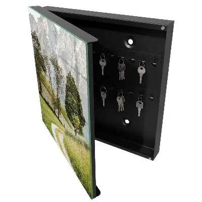 Mountain landscape Key cabinet