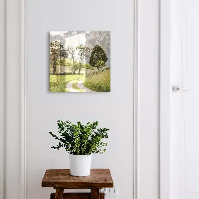 Mountain landscape Key cabinet