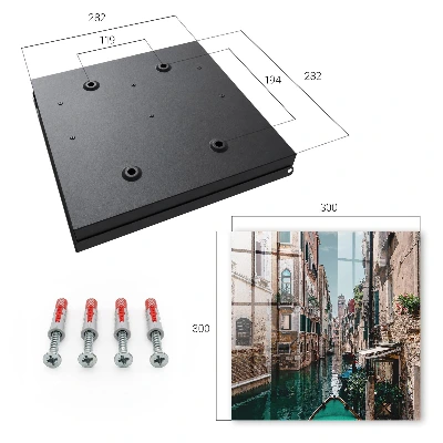 Venetian canal Key box for wall