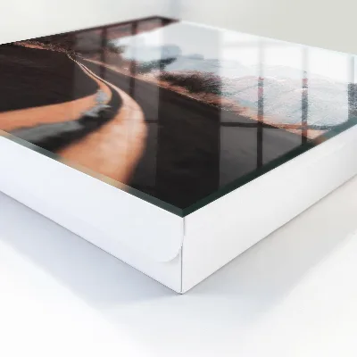 Road in the mountains Wall mounted key box