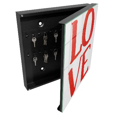 Red love Key cabinet