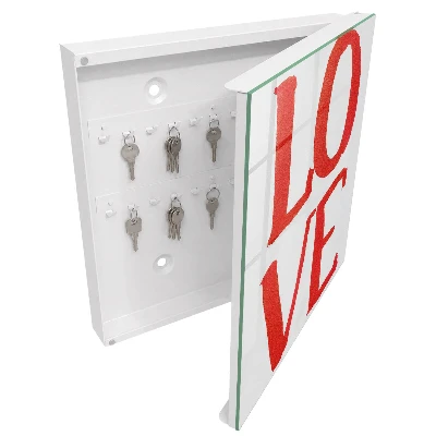 Red love Key cabinet