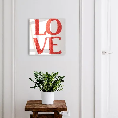 Red love Key cabinet
