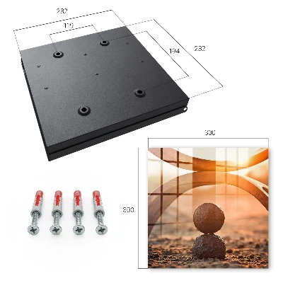 Abstract harmony Key box for wall