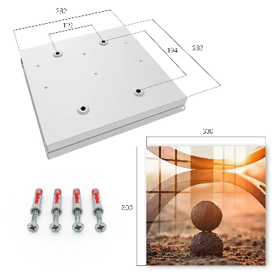 Abstract harmony Key box for wall