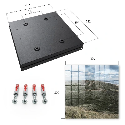 Green hills Wall mounted key box