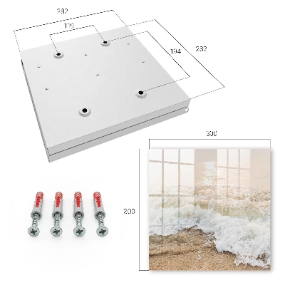 Sea wave Key cabinet