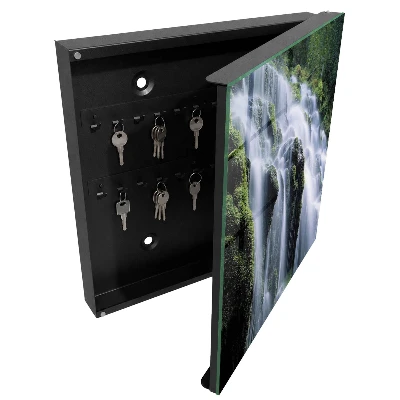 Green waterfall Wall mounted key box
