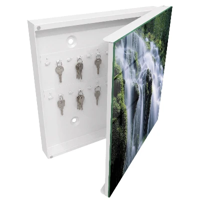 Green waterfall Wall mounted key box
