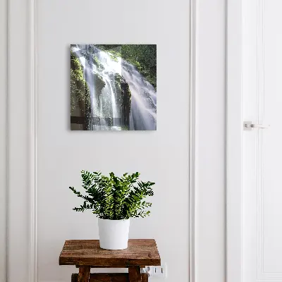 Green waterfall Wall mounted key box