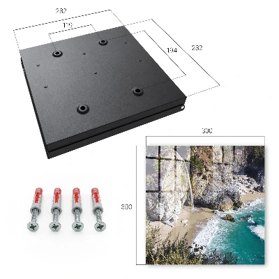 Coast of beauty Key box for wall