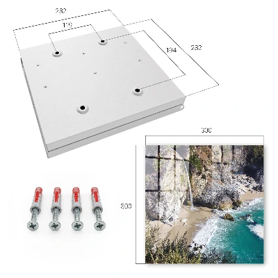 Coast of beauty Key box for wall