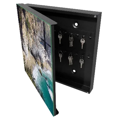 Coast of beauty Key box for wall