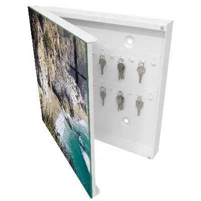 Coast of beauty Key box for wall