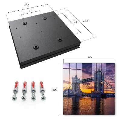 Magical view Wall mounted key box