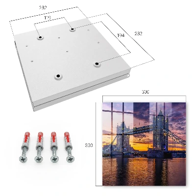 Magical view Wall mounted key box