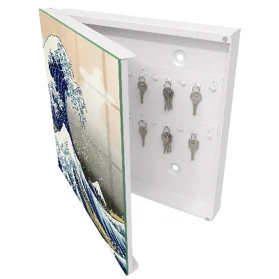 Great Wave Key cabinet